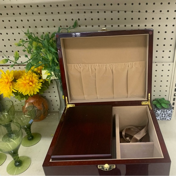 Storage & Organization | Marble Inlayed Jewelry Box Keepsake | Poshmark